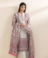 Women's Unstitched Khaddar Multi Printed 2 Piece Suit